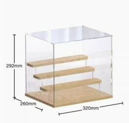 [w650621001] Acrylic Blind Box Display Box 4 Layer_亚克力4层玩偶盲盒展示盒