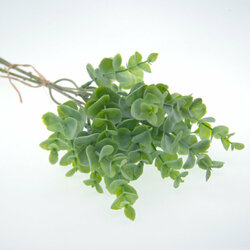 [w6915520322006] Artificial Flower Eucalyptus Money Leaf Lime Green 3 Bundles_尤加利金钱叶灰绿色3扎束