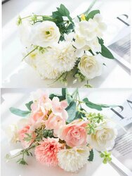 [w6907612021] Artificial Flower Hydrangea Peony_绣球牡丹花束32-54/32-59