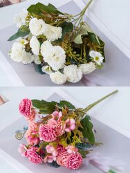 [w6907612020] Artificial Flower Lilac Carnation_丁香康乃馨花束CI4104