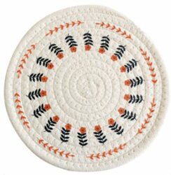 [w6904320319038] Cotton Placemat Nordic Style 18cm_棉质印花餐垫-北欧风格18cm
