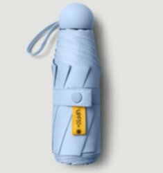 [w6927107003] Yellow Label Pocket Umbrella Blue_黄标超小口袋伞-浅蓝色